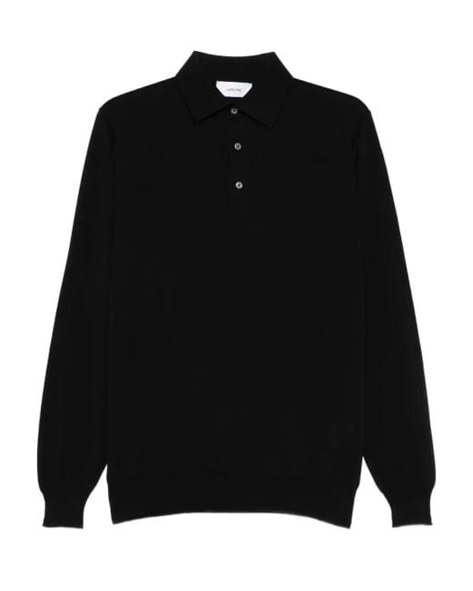 Polo di Lardini in Black da Uomo
