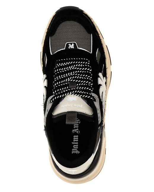 Palm Angels Black 'The Palm Runner' Sneakers for men