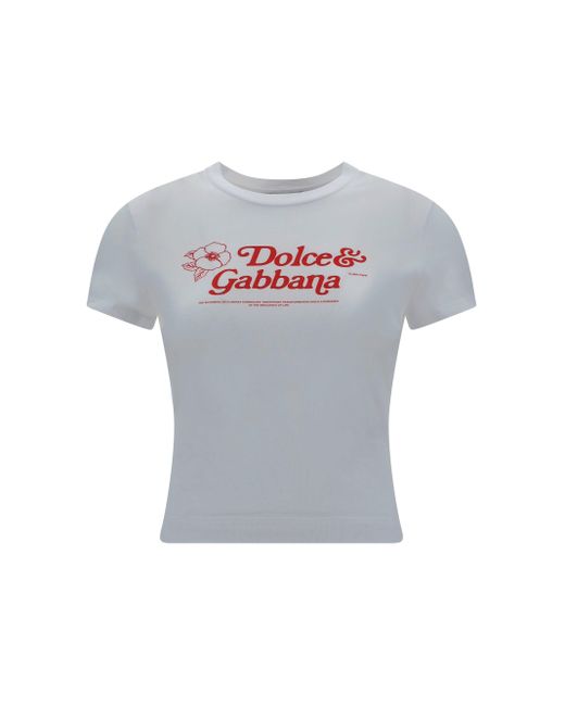 T-Shirt di Dolce & Gabbana in Gray