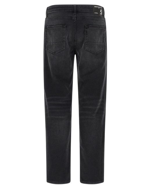 Department 5 Black Stones Jeans for men