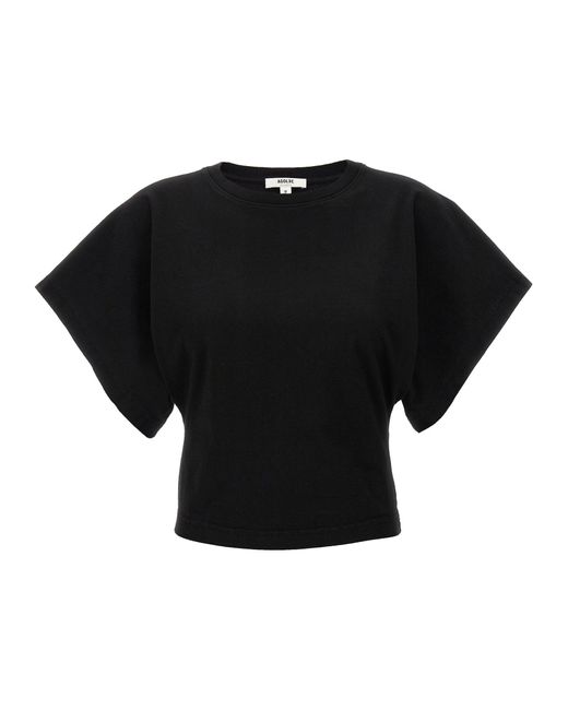 Agolde Black Britt T-shirt