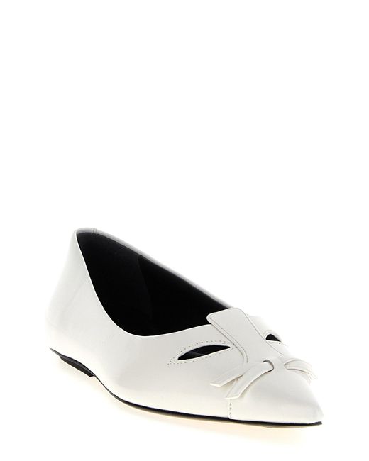 The Kat Flat Shoes Bianco-Donna di Marc Jacobs in White
