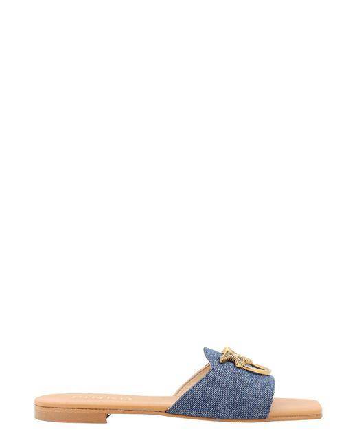 Pinko Sandals in Blue Lyst