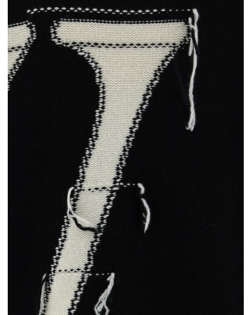 Cardigan di Off-White c/o Virgil Abloh in Black