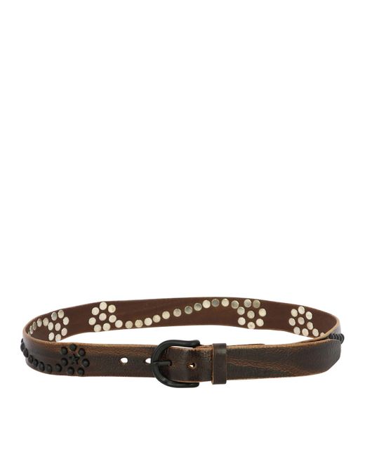 Our Legacy Brown "star Fall" Belt for men