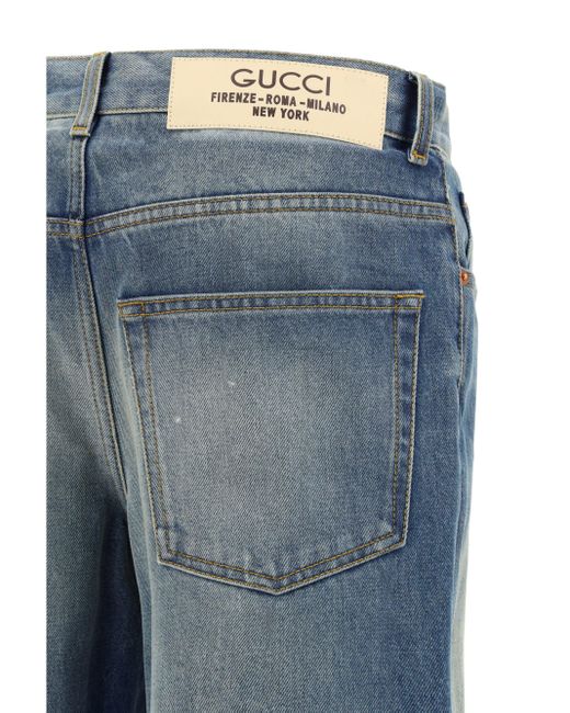 Jeans di Gucci in Blue da Uomo
