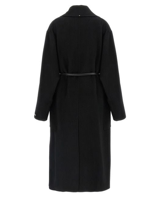 Sportmax Abate Coats And Trench Coats Black