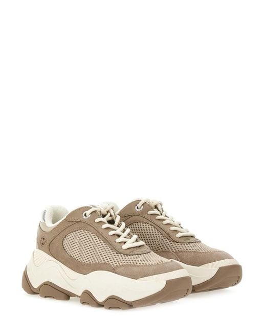 "Atlas" Leather Sneaker-Donna di MICHAEL Michael Kors in White