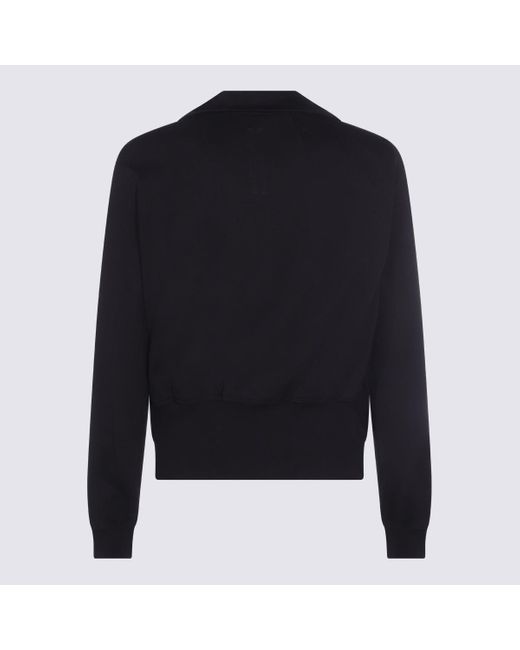 Sweaters Blacks And Greys-Uomo di Rick Owens da Uomo