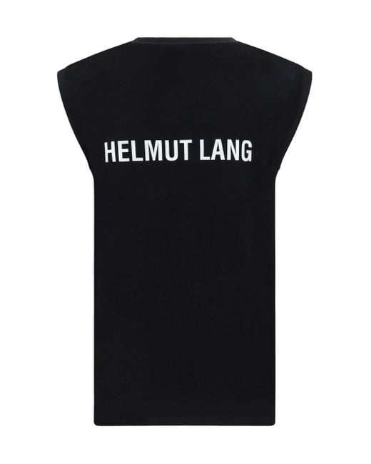 Helmut Lang Black Logo Tee.heavy Ctn J T-shirt for men