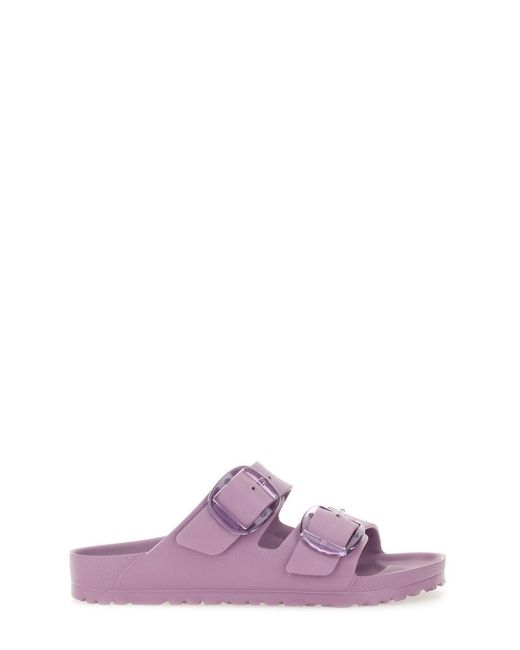 Birkenstock Purple Arizona Big Buckle" Sandal