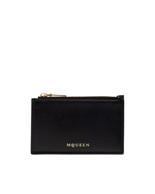 Alexander McQueen Black Wallets