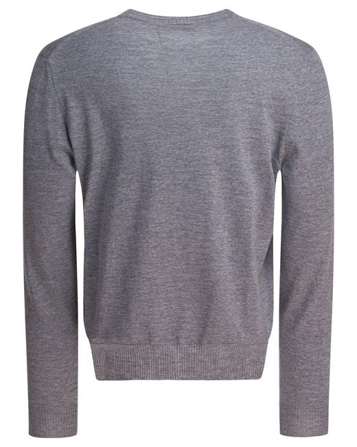Alexander McQueen Blue Knitwear for men