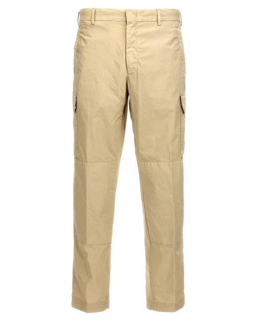 Lambda Pantaloni Beige di PT Torino in Natural da Uomo