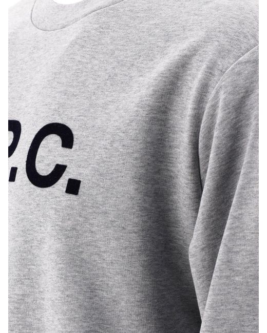 A.P.C. Gray "Standard Grand Vpc" Sweatshirt for men