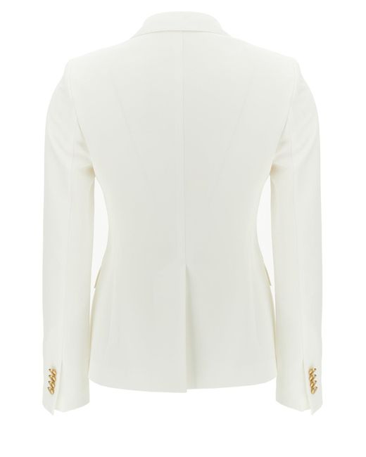 ジャケット TAGLIATORE 'Alicya' dress White Tagliatore 'Alicya' Dress in White | Lyst