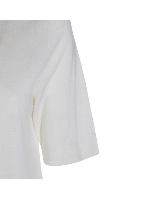 Allude Gray Sweaters Light And Natural