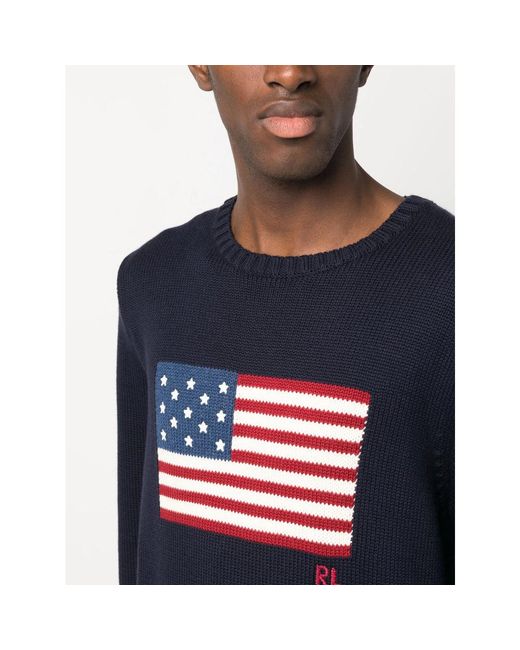 Ralph Lauren Blue Sweaters for men