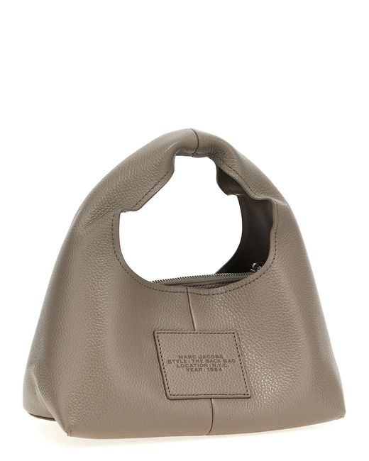 The Mini Sack Bag Borse A Mano Grigio-Donna di Marc Jacobs in Gray