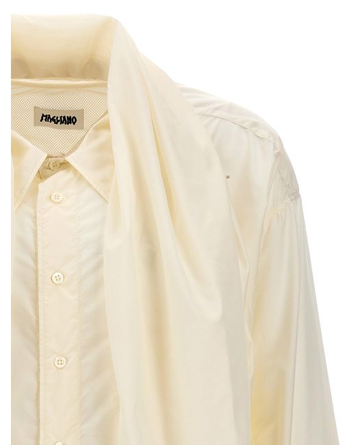 Magliano White Nomad Shirt, Blouse for men