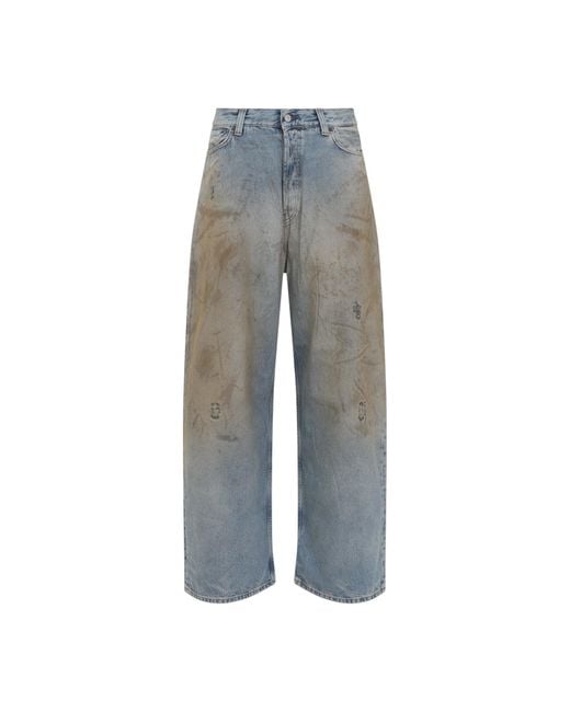 Acne Gray Penicillin Mid Cotton Jeans