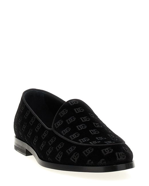 Mocassini Vivaldi di Dolce & Gabbana in Black da Uomo