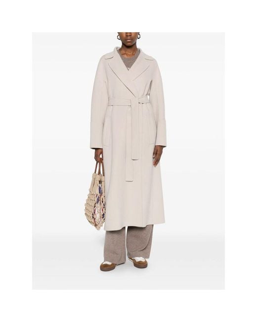 Max Mara Natural Coats Neutral