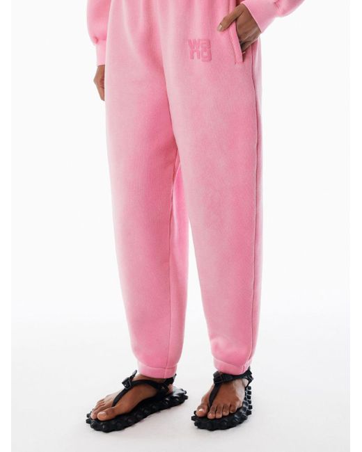 Pantaloni Sportivi di Alexander Wang in Pink