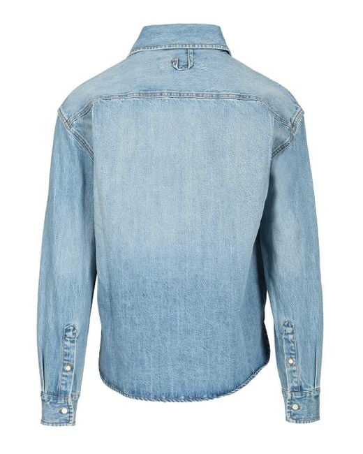 Jacquemus Blue Simon De-Nãmes Denim Shirt for men