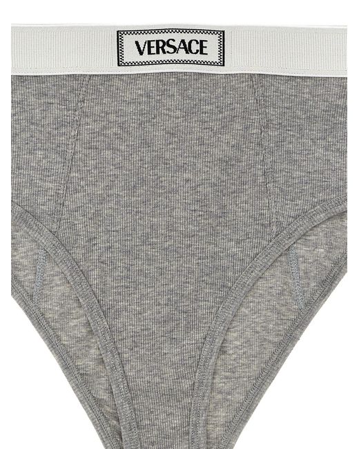 Versace Gray 90s Vintage Underwear, Body