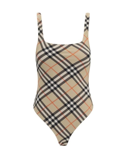 Burberry White Swimwear