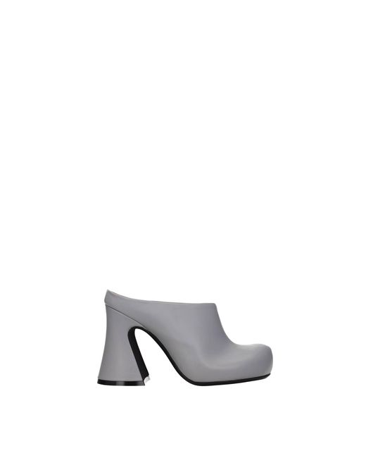 Marni White Sandals Leather Cement