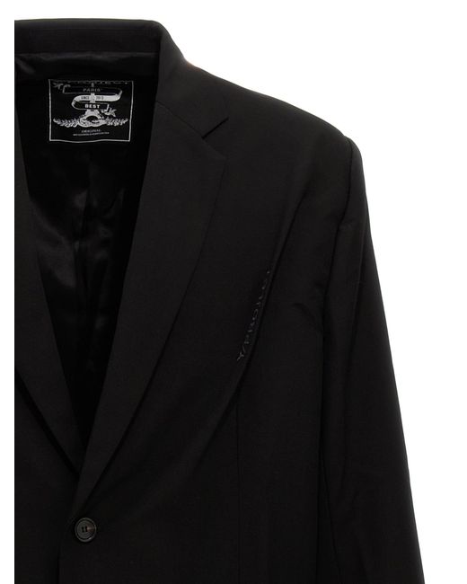 Y. Project Black 'Pinched Logo' Blazer for men