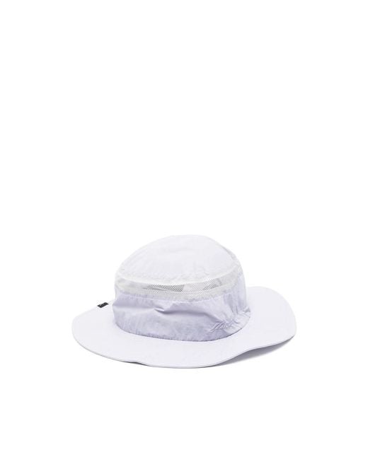 Mizuno White Polyester Rubber Hats for men