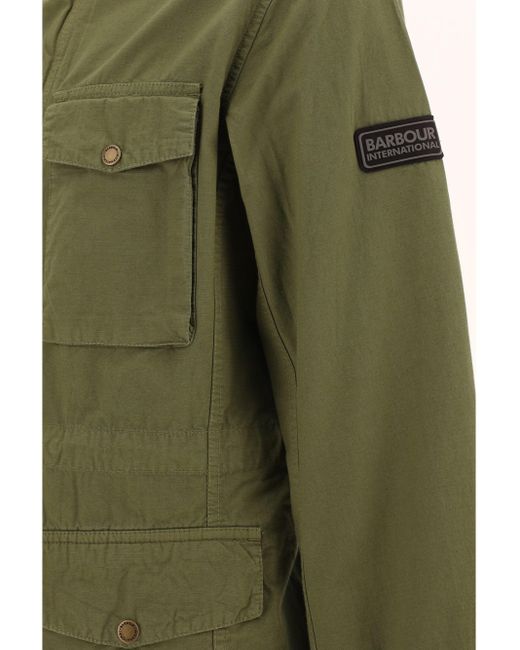 Giacca Tourer Chatfield di Barbour in Green da Uomo