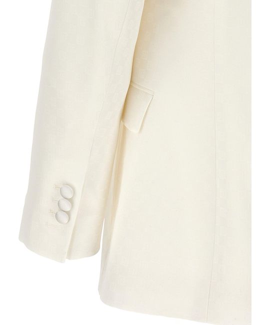 Balmain White Paris Suit for men