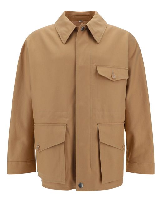 Burberry Brown Coats for men