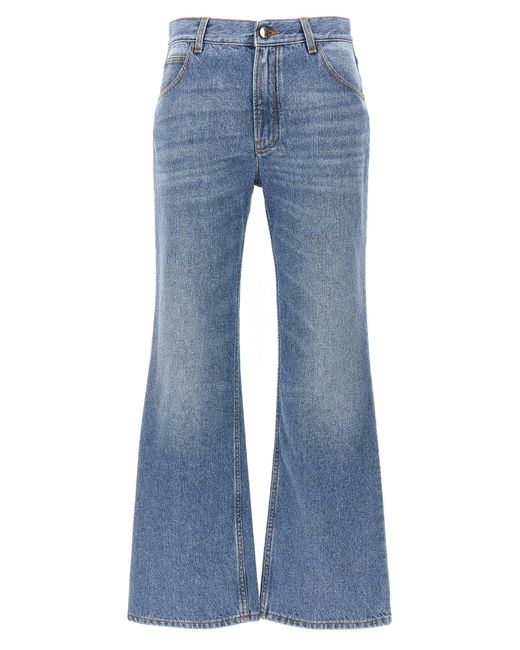 High Waist Jeans Celeste di Chloé in Blue