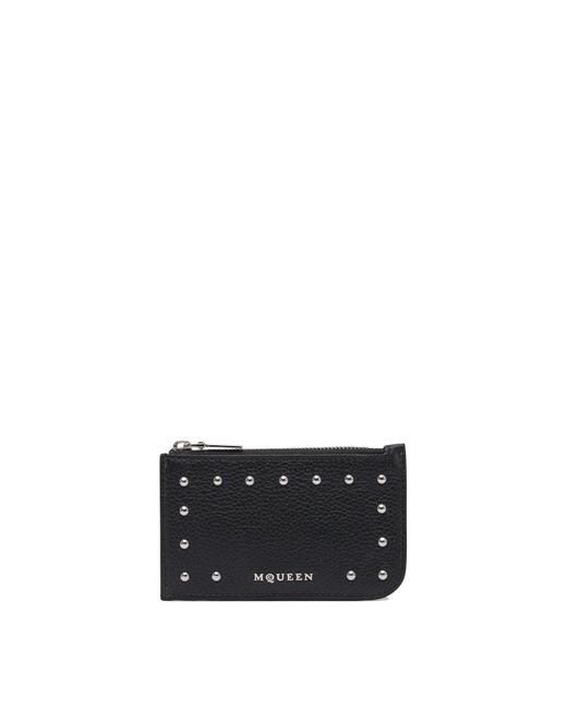 Wallets & Card Holders Nero-Uomo di Alexander McQueen in White da Uomo