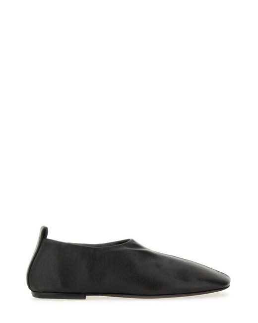 Leather Ballerina-Donna di Dries Van Noten in Black
