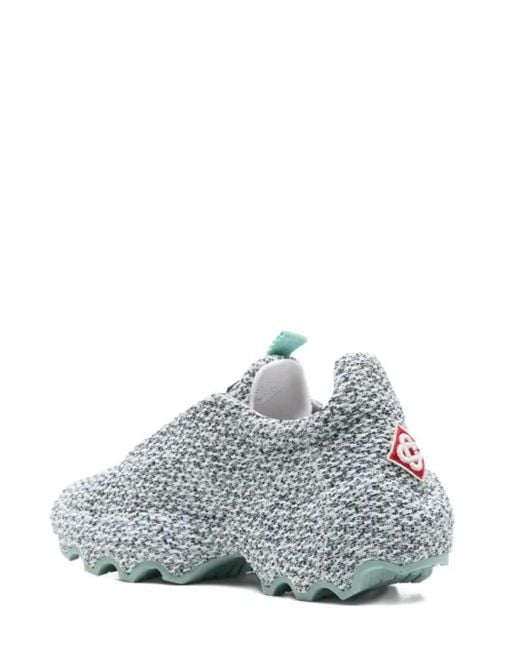 Casablanca White Knit Sneakers