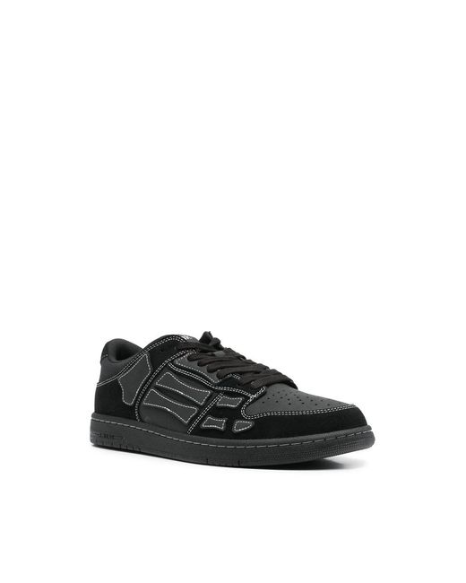 Amiri Black Cotton Polyester Sneakers for men