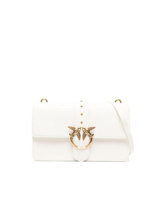 Borse A Spalla E Tracolla Pelle-Donna di Pinko in White