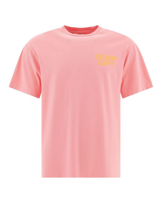 T-Shirts Rosa-Uomo di GALLERY DEPT. in Pink da Uomo