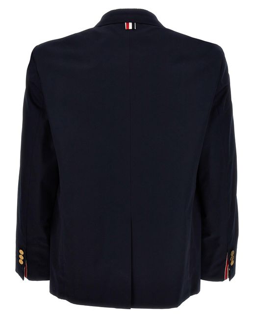 Thom Browne Blue 'Fit 5' Single-Breasted Blazer for men