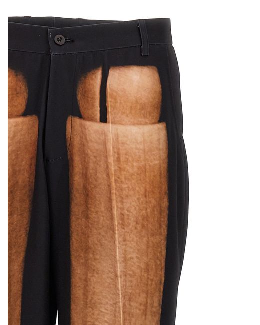 Kidsuper Black Mannequin Suit Bottom Pants for men