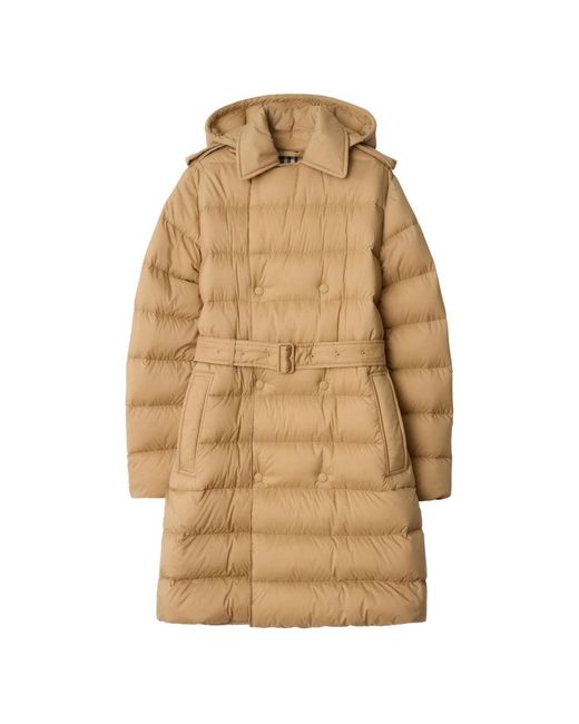 Burberry Natural Neutrals Coats