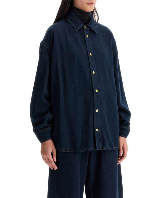 DARKPARK Blue Keanu Denim Shirt For