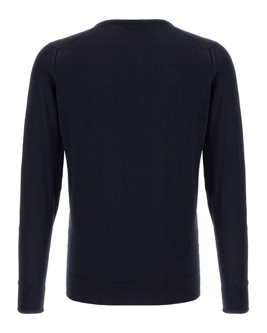 Hatfield Maglioni Blu-Uomo di John Smedley in Blue da Uomo