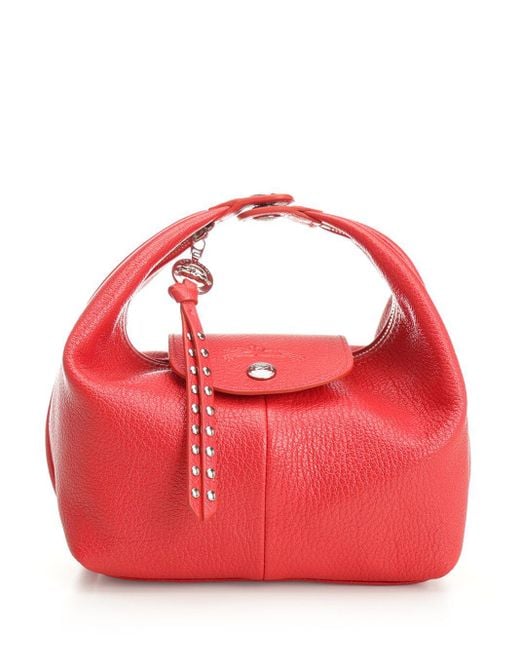 Longchamp Red Xs Le Pliage Xtra Bag Handbags